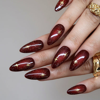 Ruby Snowflakes