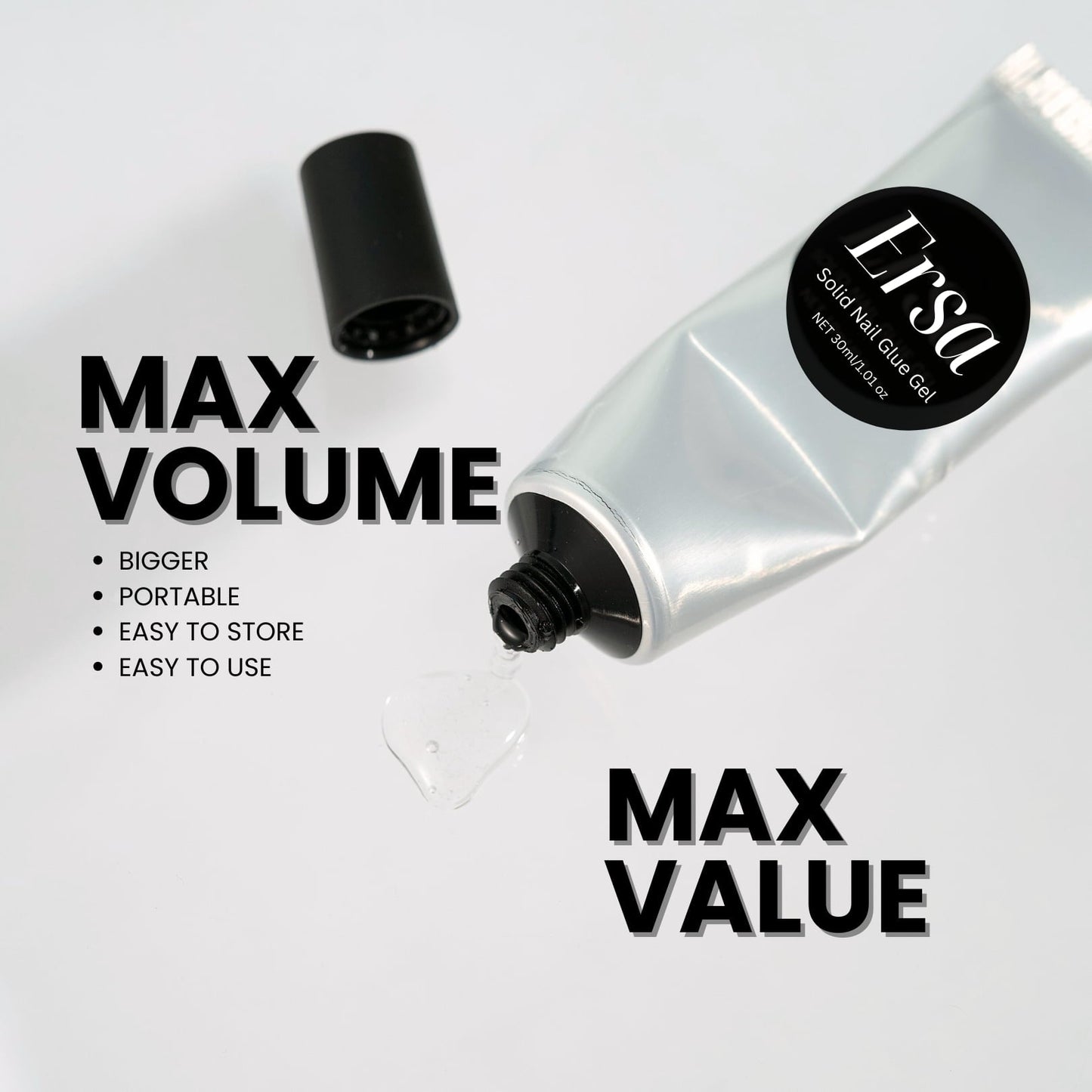 Solid Nail Glue Gel Max